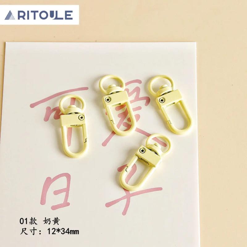 Japanese-Korean Alloy Door Buckle, Baking Paint, Shrimp Button
