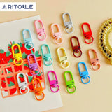 Japanese-Korean Alloy Door Buckle, Baking Paint, Shrimp Button