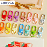 Japanese-Korean Alloy Door Buckle, Baking Paint, Shrimp Button