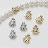 14K Gold Plated Frog Diamond Beads DIY Necklace Bracelet