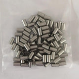100pcs 5x0.5X5mm SS304 Stainless Steel Capillary Pipe DIY Tube Accessories