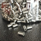 100pcs 5x0.5X5mm SS304 Stainless Steel Capillary Pipe DIY Tube Accessories