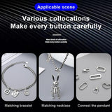 Solid Buckle Jewelry for Necklaces - Halloween Style