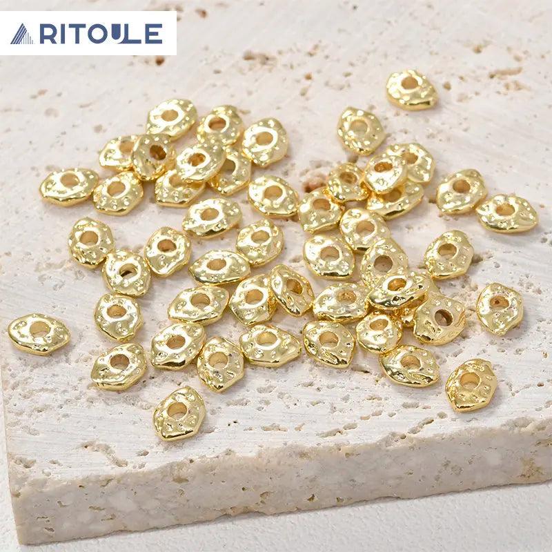 14k Devil's Eye Spacer Bead for DIY Jewelry Making