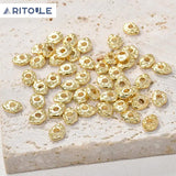 14k Devil's Eye Spacer Bead for DIY Jewelry Making