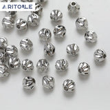 14K Plated Diamond Bead for DIY Necklace and Bracelet