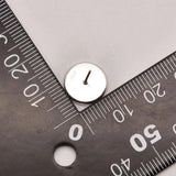 2 Pcs 12mm Stud Ear Base Charms Jewelry Components Earring Making Supplies