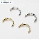 14K Electroplated Irregular Ring DIY Material Accessories