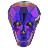 5Pcs Titanium Crystal Skull Spacer Beads for DIY Jewelry Making