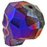5Pcs Titanium Crystal Skull Spacer Beads for DIY Jewelry Making