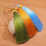 5 Pcs Wire Ice Silk Tassel Spike DIY Hanfu Cheongsam Accessories