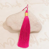 5 Pcs Wire Ice Silk Tassel Spike DIY Hanfu Cheongsam Accessories