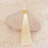 5 Pcs Wire Ice Silk Tassel Spike DIY Hanfu Cheongsam Accessories
