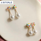 Colorful Glass Ball Beads for DIY Earrings