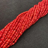 Red Artificial Coral Beads for DIY Jewelry Making