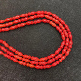 Red Artificial Coral Beads for DIY Jewelry Making