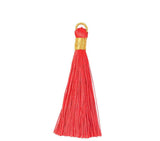 10Pcs 21 Colors Polyester Line Ice Silk Tassel Clothing Accessories Gift