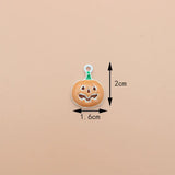 10Pcs Halloween Enamel Charms Beads for Jewelry Making