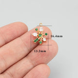 18K Plated Jewelry Accessories 6pcs/lot