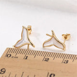 14K Fritillaria Pearl Earrings DIY Accessory