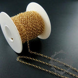10cm 3.1mm Belcher Chain DIY Necklace Supplies 1315015