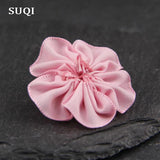 35mm Ribbon Rose Beads for Accessories Clothes Shoes Toys Hats