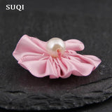 35mm Ribbon Rose Beads for Accessories Clothes Shoes Toys Hats