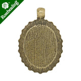 10 PCS 18x25mm Oval Pendant Tray for Jewelry Making