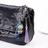 20Pcs Metal Carabiner Clip Swivel Trigger Dog Buckle KeyRing KeyHooks