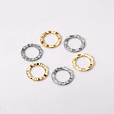 100 Pcs Stainless Steel Hollow Out Pendant Jewelry Making Supplies