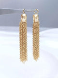 4PCS 14K Plated Earrings DIY Supplies Charms For Jewelry Making