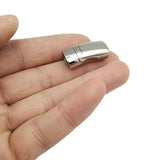 316 Stainless Magnetic Clasp for Bracelet Making 11x6mm