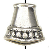 Metal Bead Caps Dangles Charms Tassels Antique Bronze Silver 30pcs