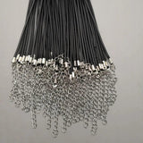 2MM Jewelry Clasp Lobster Clasp Necklace Rope Craft Cord Lanyard 50pcs
