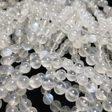 Meihan Top Moonstone Smooth Round Beads for DIY Jewelry Making