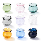 10pcs Blown Glass Flower Beads for DIY Earring