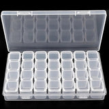 56 Grids Plastic Storage Jewelry Box Compartment Adjustable Container