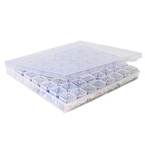 56 Grids Plastic Storage Jewelry Box Compartment Adjustable Container