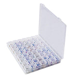 56 Grids Plastic Storage Jewelry Box Compartment Adjustable Container
