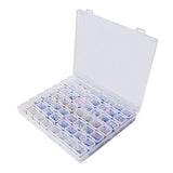 56 Grids Plastic Storage Jewelry Box Compartment Adjustable Container