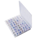 56 Grids Plastic Storage Jewelry Box Compartment Adjustable Container