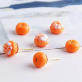 DIY Mini Orange Earrings Kit - Stereo Fun Simulation