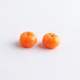 DIY Mini Orange Earrings Kit - Stereo Fun Simulation