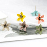 Yafeng Spray Painted Hanging Flower Earrings DIY Kit