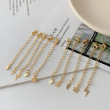 14K Gold-Coated Tail Chain Extension for DIY Jewelry