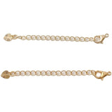 14K Gold-Coated Tail Chain Extension for DIY Jewelry