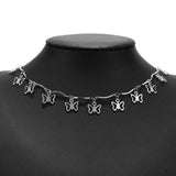 Stainless Steel Butterfly Chains 1mm Link Chain for DIY Jewelry