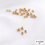 Gold-Coated Crescent Buckle for Bracelet Decoration DIY