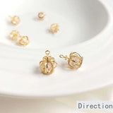 Real Crown Zircon DIY Hand Accessories 2PCS