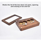 Heart Shape Wedding Ring Box Romantic Replacement Decorative Organizer